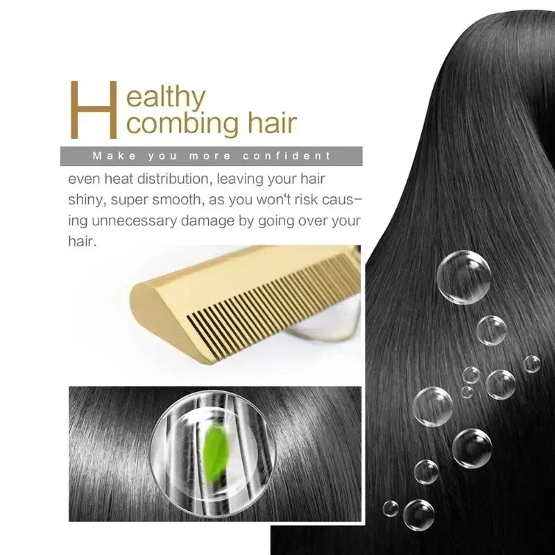Electric Heating Hair Straightening Comb