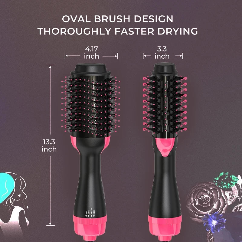 Multifunctional Hair Dryer and Volumizer Brush