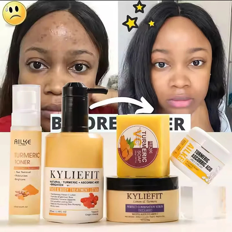 Organic Turmeric Skincare Set